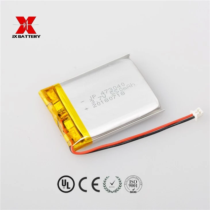 Li Polymer Battery 550mah 3.7v factory