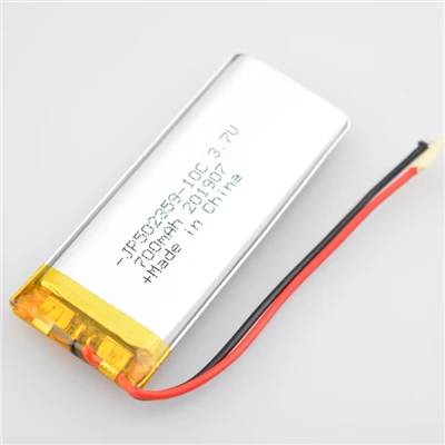 Batterie Li polymère à cycles profonds JP502359 600mah pour jouets